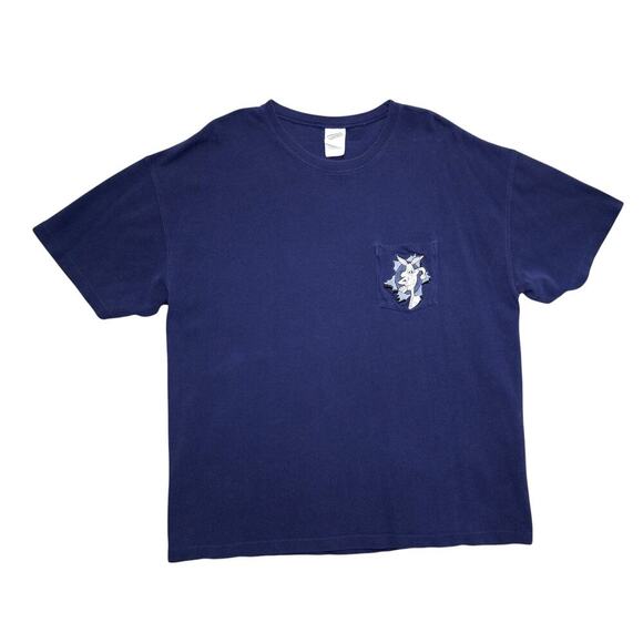 Vintage Warner Bros. Studio Store Bugs Bunny Embroidered Pocket T-Shirt  Size XL - Picture 1 of 5